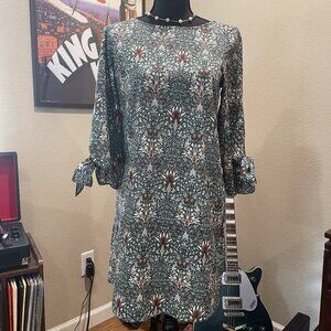 H&M William Morris Tunic/Dress Women's Boho Size 2